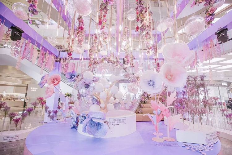 薰衣草主题美陈