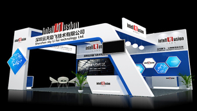 云天励飞展位设计