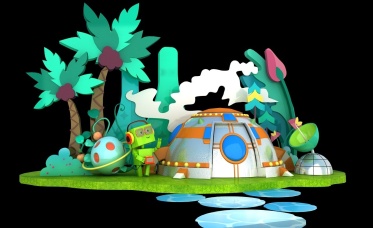 外星机器人美陈