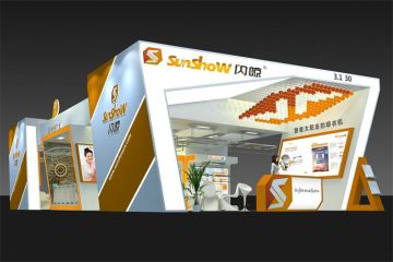 闪晾智能特装展台设计