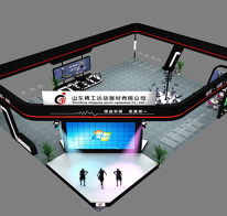 精工健身器材展位设计