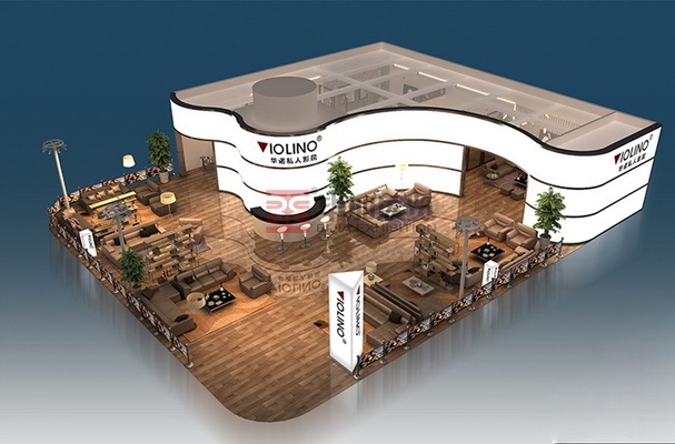 华诺民用家具展设计搭建