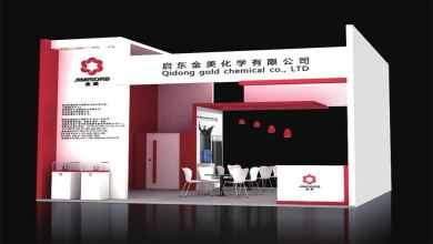 启东金美特装展台设计