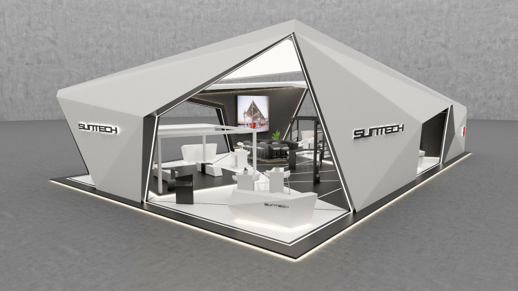 SUNTECH展台搭建