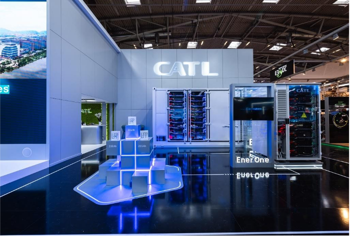 CATL – 2023年慕尼黑国际太阳能光伏展，展位面积