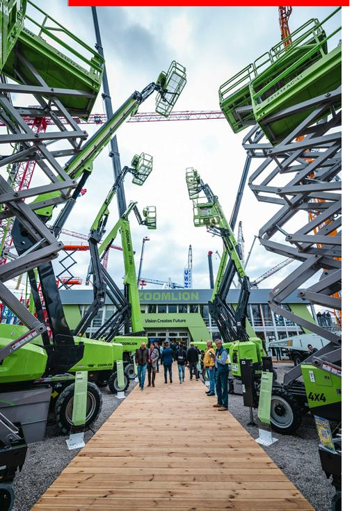 ZOOMLION – 2022年慕尼黑宝马展 开放空间